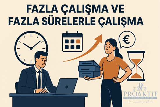 Fazla Çalışma ve Fazla Sürelerle Çalışma: Farklar, Haklar ve Ücret Hesaplama (2025)